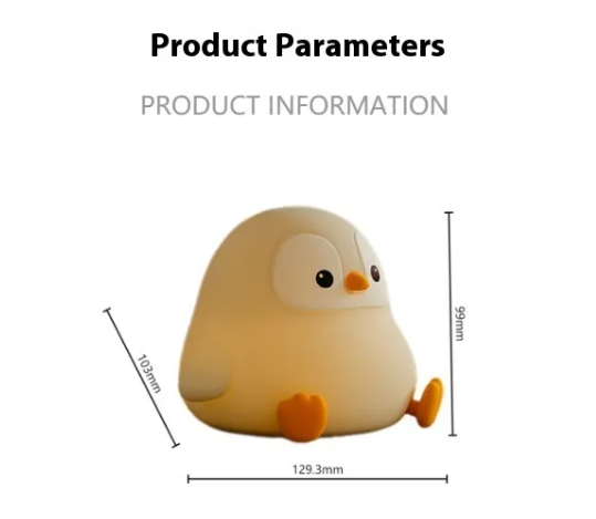 Penguin Tap Night Light